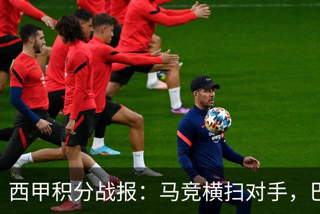 西甲积分战报：马竞横扫对手，巴萨狂胜7-2，塞维利亚险胜